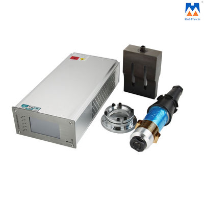 15KHz 2600W 초음파 용접은 PLC 디지털 발전기 변환기와 호른과 함께 설정했습니다